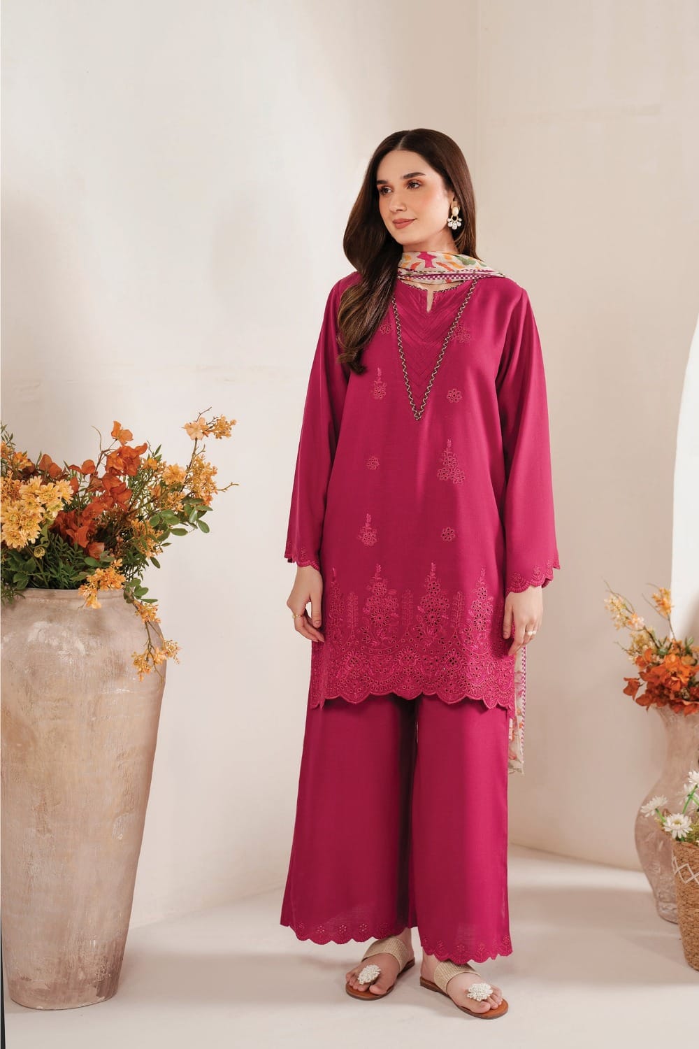SAPPHIRE EMBROIDERED LAWN 3 PC