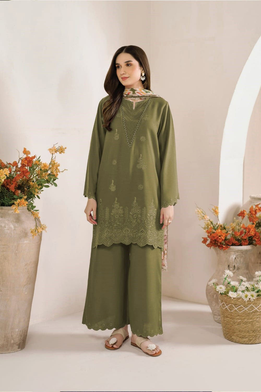 SAPPHIRE EMBROIDERED LAWN 3 PC