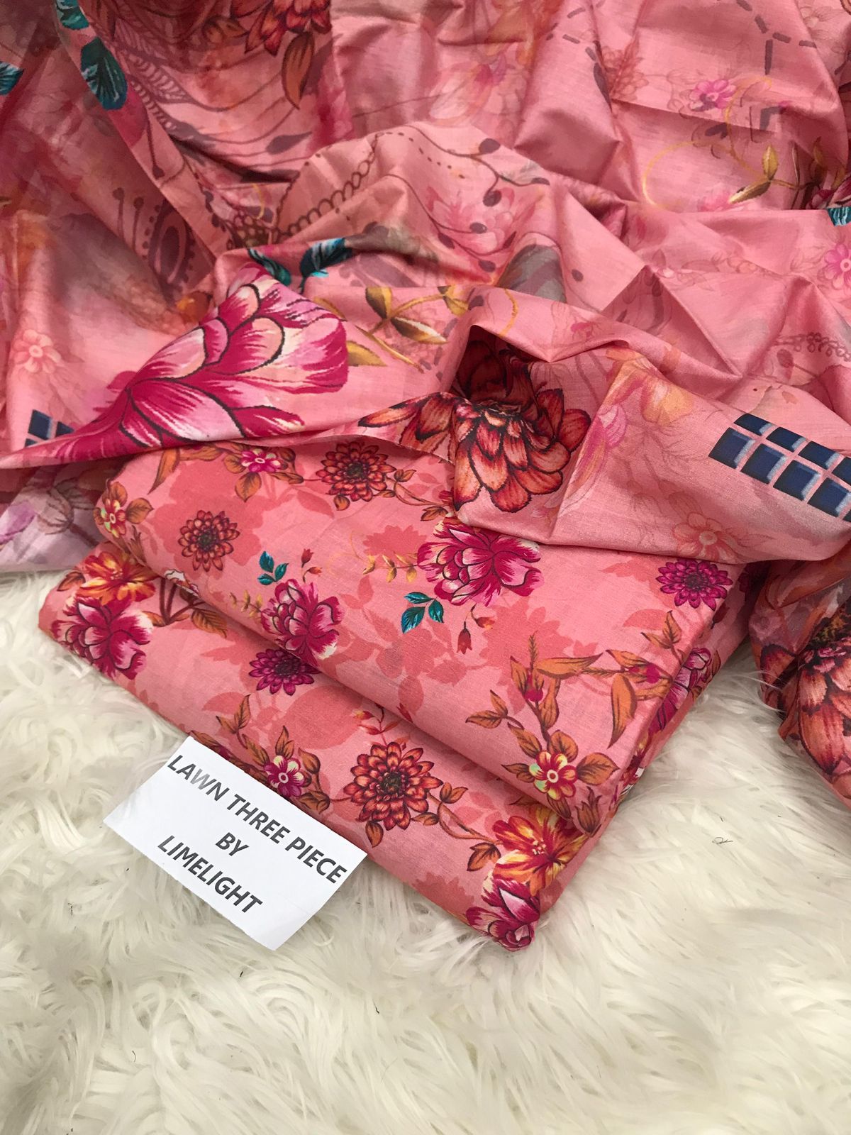 LIMELIGHT PRINTED LAWN 3 PC