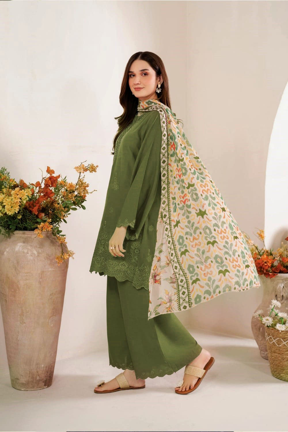 SAPPHIRE EMBROIDERED LAWN 3 PC