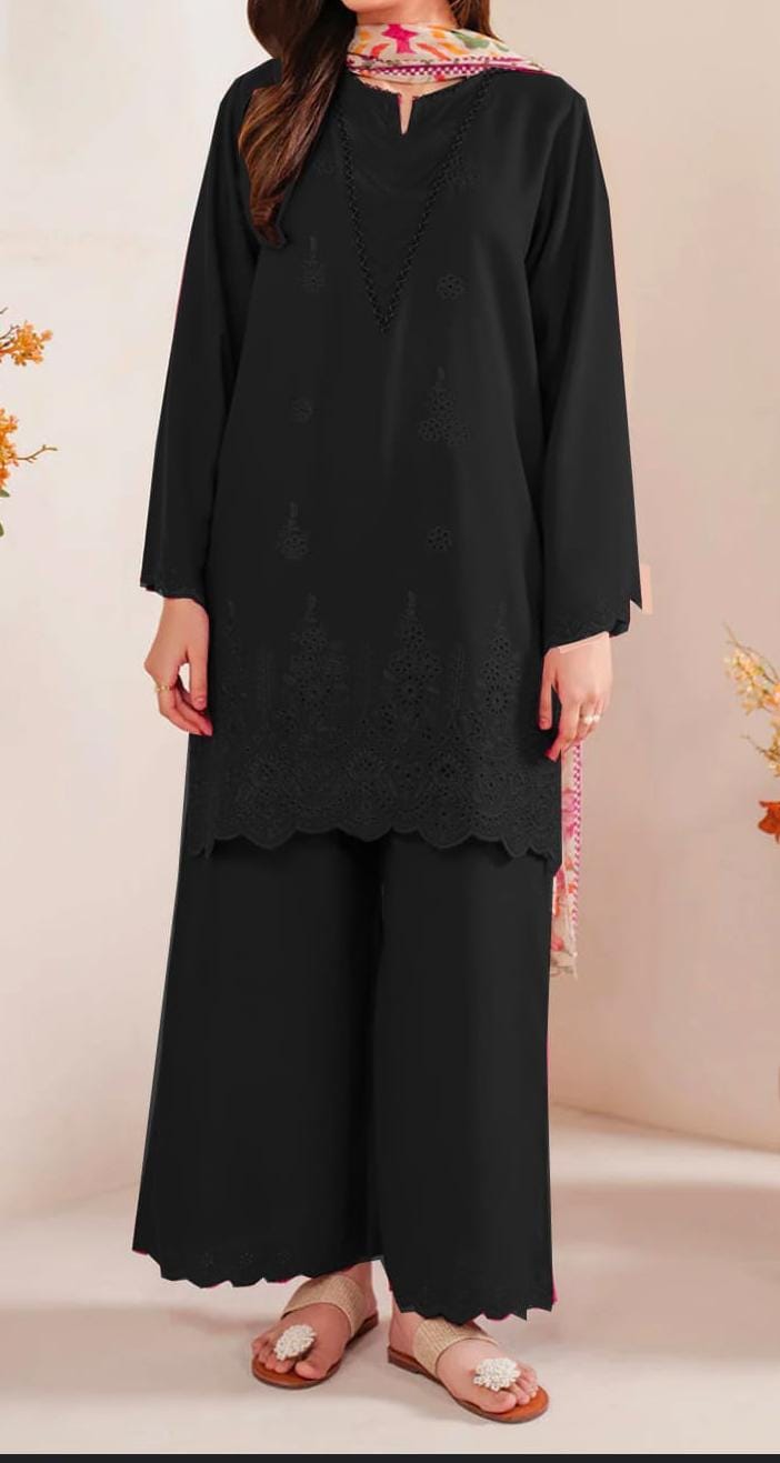 SAPPHIRE EMBROIDERED LAWN 3 PC